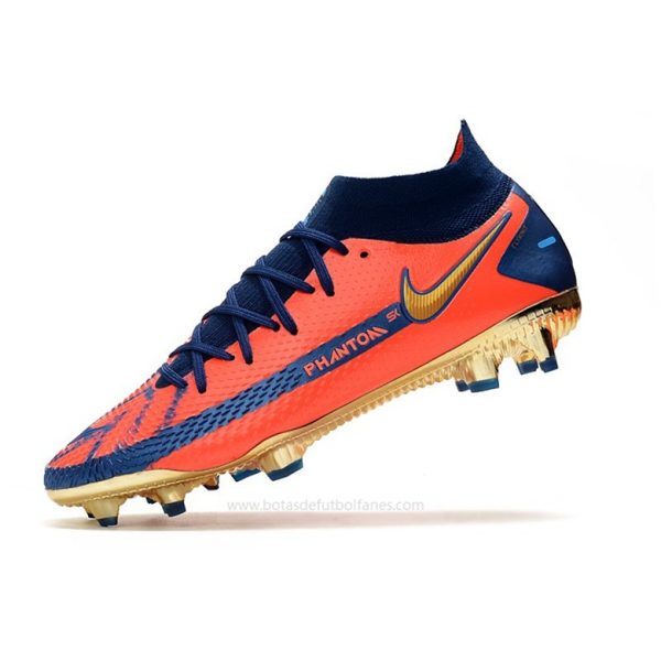 Nike Phantom GT Elite DF FG Naranja Azul Oro